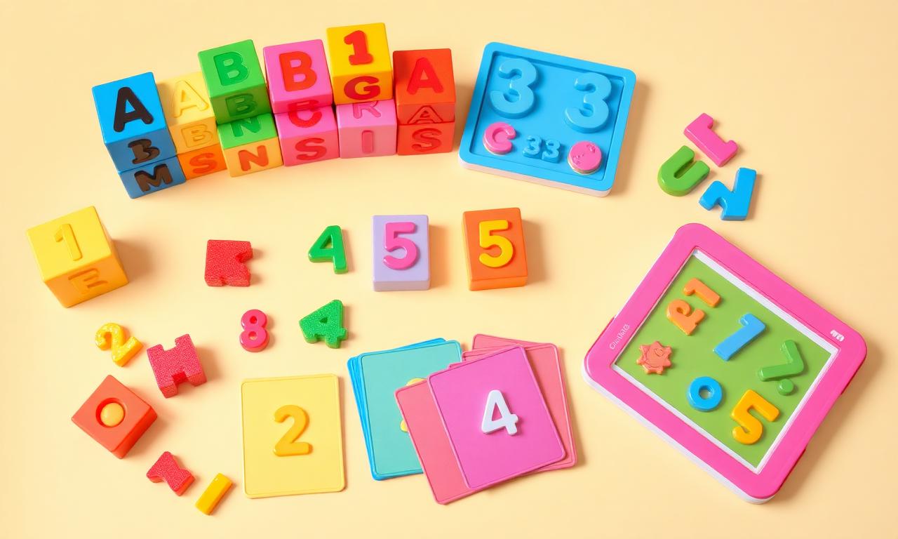 Educational Toys — Alphabet, numbers, music & learning made fun
