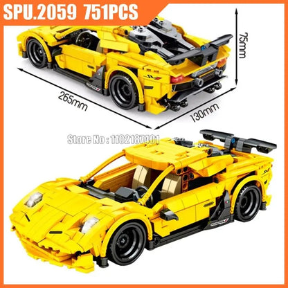 Lamborghini Supercar Building Blocks | 751PCS