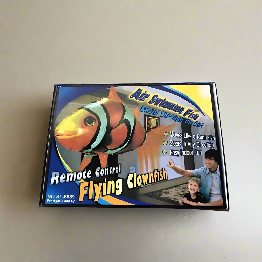 Air Swimmers Remote Control Flying Clown Fish - Evergreen Toy Store