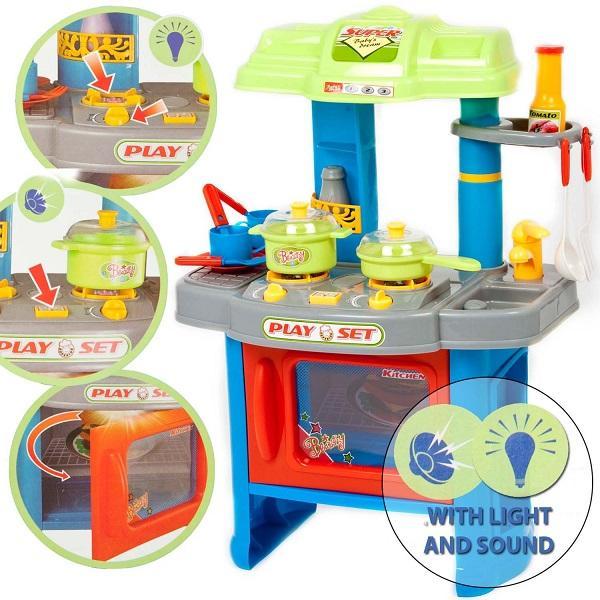 Kitchen Set Oven with Light & Sound - Evergreen Toy Store