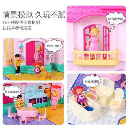 Get this astonishing Dollhouse and Gift it to your Little ones. Have a ton of fun with the My Happy Family Doll House Play Set. Numerous pieces are incorporated to make your own particular fun Family Doll House! Get one today and appreciate this play set!