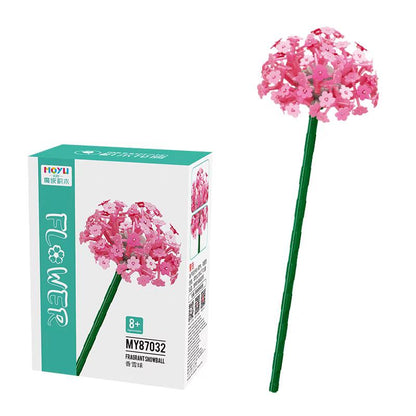 The flower bouquet building kit can make a unique gift for your friends, or yourself. The beautiful bouquet can express your love and surprise them. It is an ideal gift for Valentine's Day, Birthday, Mother's Day, and Christmas.