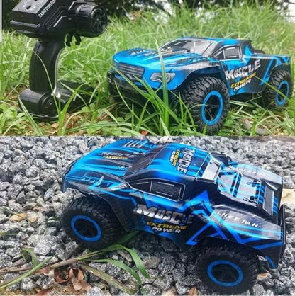 Ready to use 2.4GHz synchronous remote control system, maneuvering at ease with remote control with suspension technology, built for superior maneuverability and control, forward / backward, left / right.