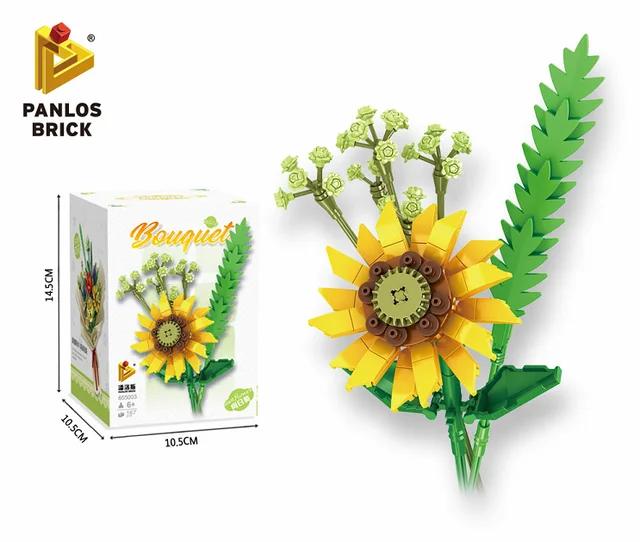 Creative and Fun: With a variety of flowers to build—like the Pansy, Papaya Begonia, and Sunflower—this Flower Bouquet Building Kit provides hours of engaging, creative play for all ages.