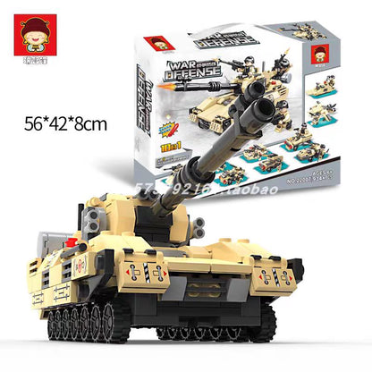 Surprise your little boys with this army building blocks sets as a birthday, holiday or Eid gift and watch their eyes light up with excitement as they embark on their building and military adventures