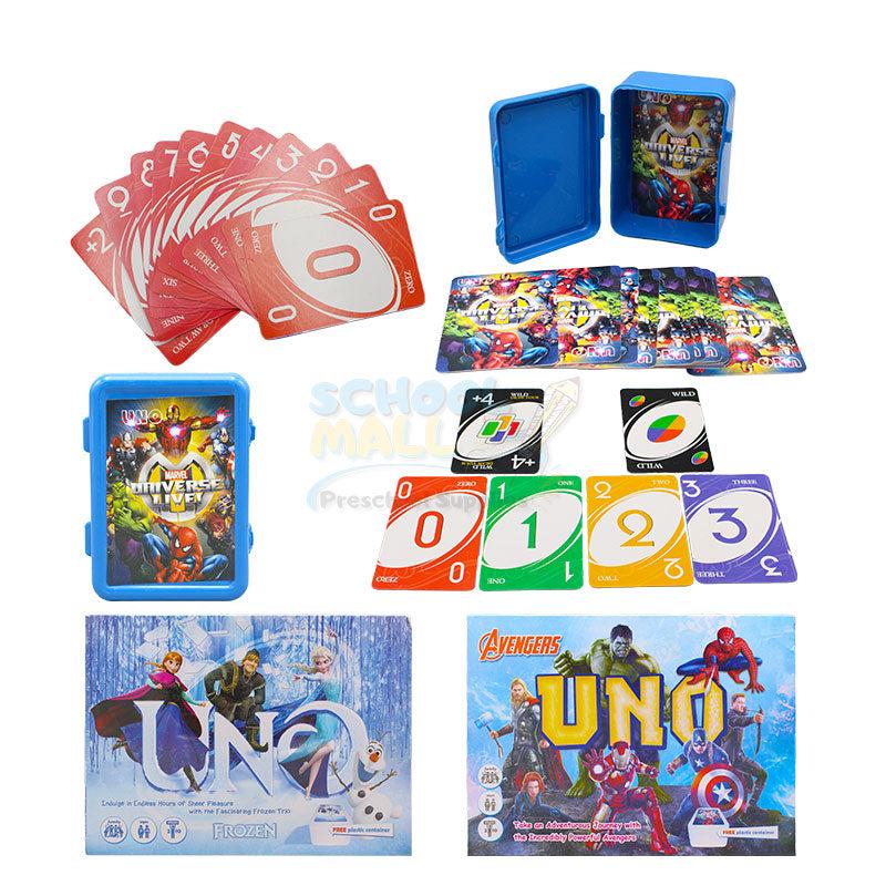 It's classic UNO, now with a thrilling Avengers theme!