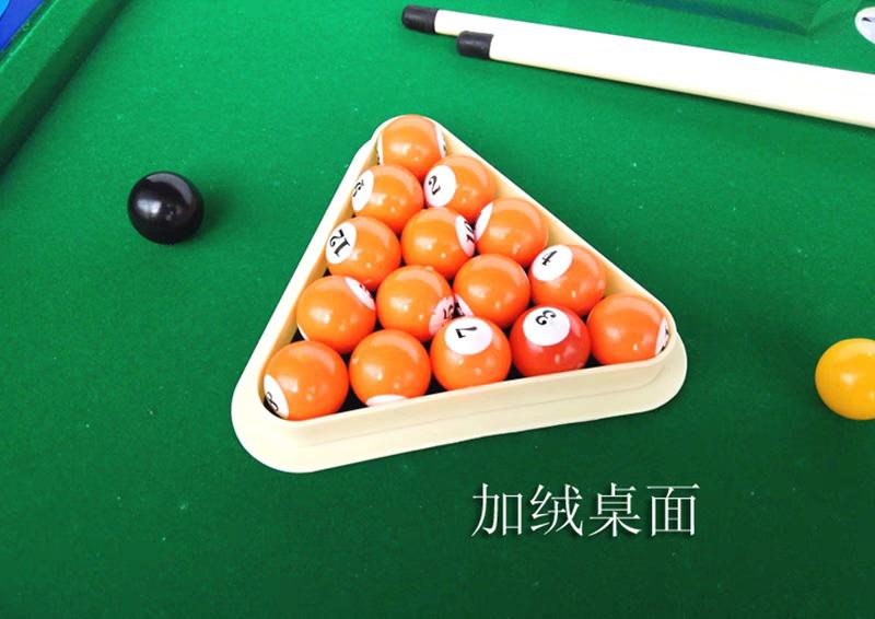 Snooker play set is a great fun game with Cue 2 pcs, Ball 16 pcs, Rubber Triangle 1 pcs, Brush 1 Pcs.