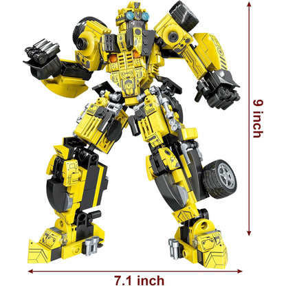 Movable Joints The transfomer robot's multiple joints provide flexibility, allowing it to perform various dynamic poses and actions, while its compact and sturdy structure ensures that the finished product stays intact.