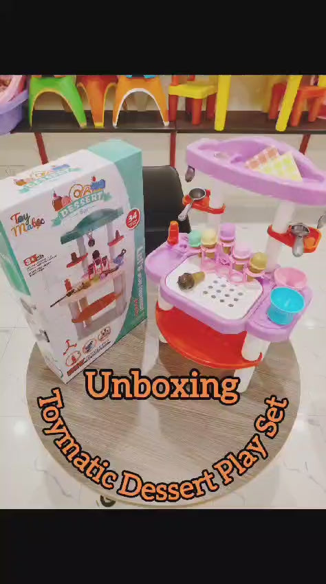 dessert play set for children 
