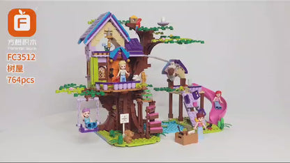 This tree house building block is suitable for kids over 6 years old. Not only is it a fun choice for kids, it's also a unique and meaningful gift. Whether it's a birthday, Christmas or other special occasion, it's the perfect gift for kids, providing both entertainment and stimulating their intellectual development