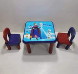 Evergreen Jumbo Table With Two Chairs (Frozen)