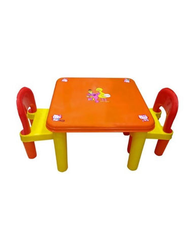 Evergreen Jumbo Table With Two Chairs - Evergreen Toy Store