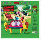 Evergreen Jumbo Table With Two Chairs (Minnie Mouse)